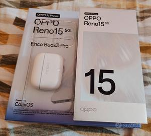 Oppo Reno 15 5G 512GB  ITALIA +  Enco Buds 3 Pro