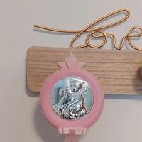 medaglia argento nascita bambina angelo custode