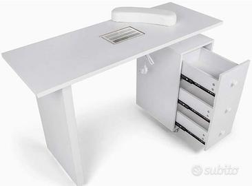 Tavolo manicure con aspiratore