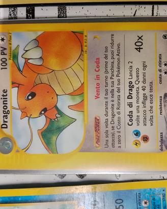 Dragonite carta Pokemon 