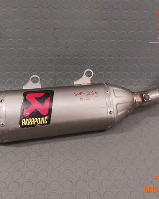 TERMINALE AKRAPOVIC KTM SXF 250 2019-2022