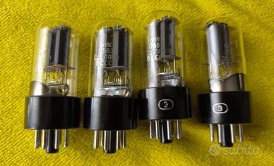 Valvole NOS CCCP 6H8C come 6SN7 preamplificatore