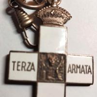 Medaglia Croce Militare Smaltata 3° Armata 1919