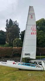 Catamarano sportivo 18 piedi classe A2 
