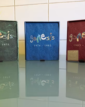 GENESIS CD BOX  DA COLLEZIONE ( CD-SACD-DVD)