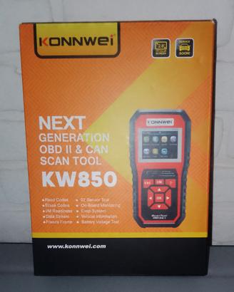 KONNWEI KW850 OBD II 2 DISPOSITIVO DIAGNOSTICO 