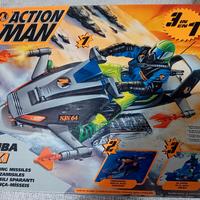 action man gig hasbro scuba ski +poster+istruzioni