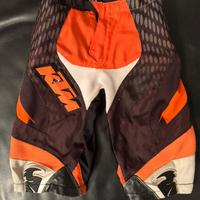 pantaloni corti KTM per BMX o enduro