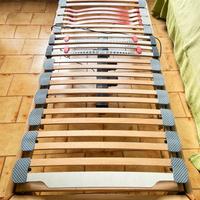 Rete motorizzata e telecomando + materasso Memory