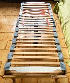 Rete motorizzata e telecomando + materasso Memory