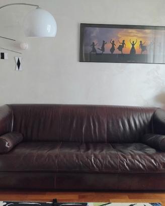 Divano Chesterfield Cuoio 240x110x80