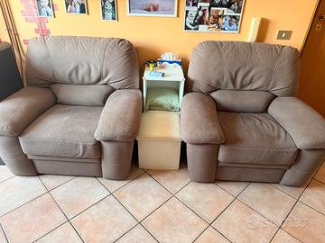 Coppia poltrone reclinabili