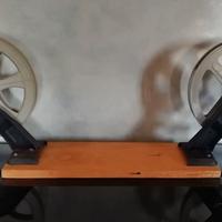 moviola avvolgitore film pellicola 16mm rewinder