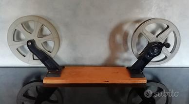 moviola avvolgitore film pellicola 16mm rewinder