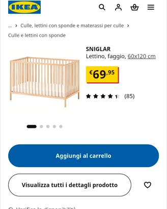 culla legno Ikea