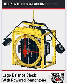 Lego technic orologio