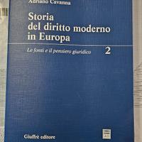 Storia del diritto moderno in europa adriano cavan