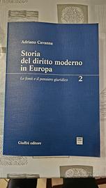 Storia del diritto moderno in europa adriano cavan