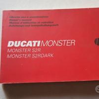 Ducati Monster 1000 S2R-S2R Dark 2004 manuale uso