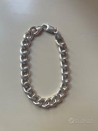 Bracciale groumette argento