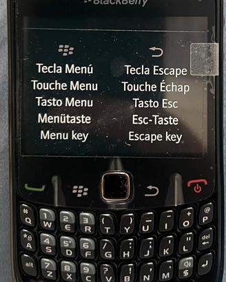 Blackberry curve 8520 black wifi