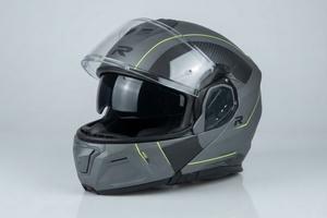 Casco Modulare LS2 Advant - nero Opaco -grigio