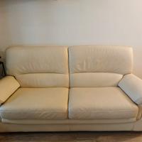 Divano pelle Dondi Salotti 2 sedute maxi