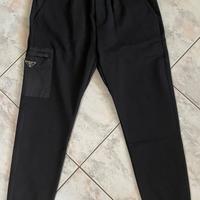 pantalone prada nero nuovo con etichetta taglia M