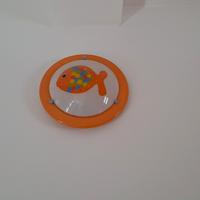 lampada da parete o soffitto pesce