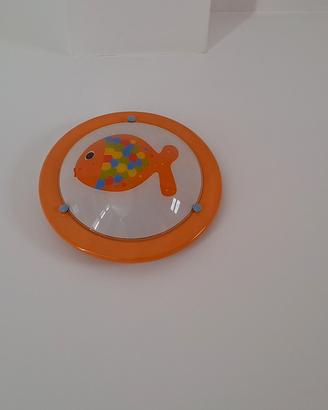 lampada da parete o soffitto pesce