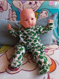 Bambola vintage Corolle Bebè Cheri, anni '80. 