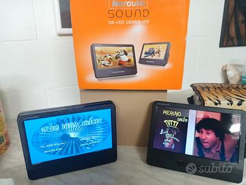 DVD auto per bambini poggiatesta 