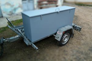 cassone porta attrezzi per carrello moto