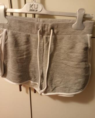 pantaloncini corti donna felpati