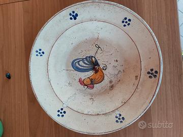 Piatto in ceramica vintage