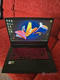 Notebook Gaming MSI GF65 Thin i7 RTX 2060 16GB 512