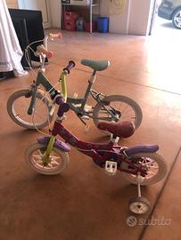 2 biciclette per bambine
