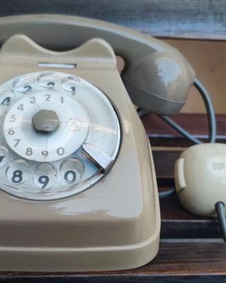 Telefono fisso vintage SIP Siemens a disco