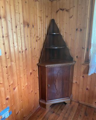 Angoliera in legno massello