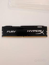RAM Kingston HyperX Fury 1x8 GB DDR4-2133 CL14