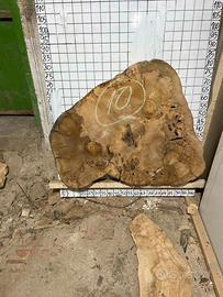 Legno naturale artigianale – Dischi di noce