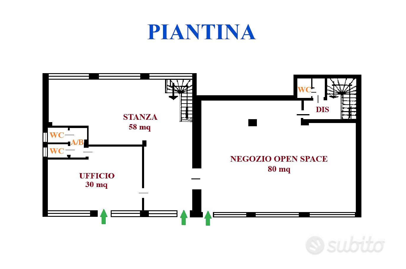 FELETTO - UFFICI con GARAGE/DEPOSITI DA 200 mq - Vista 3