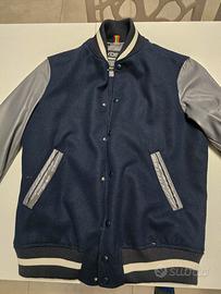 bomberino yoshi blu e grigio tg. 52