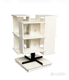 Libreria girevole bianco. Roma