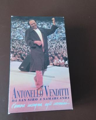 VHS doppio Antonello Venditti Tour 1992