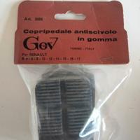 Copripedali vintage Renault 