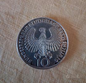 Moneta d'argento da  10 marchi tedeschi