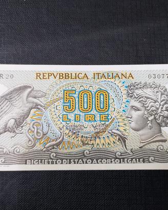 Banconota lire 500 ARETUSA fior di stampa