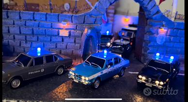 1/43 alfetta anni ‘70 carabinieri, polizia, GdiF