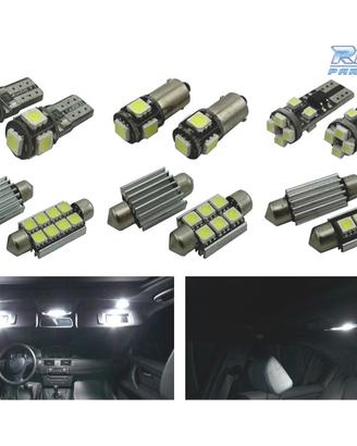 KIT 16 LAMPADE LED INTERNE BMW E90 SEDAN 316I 318I